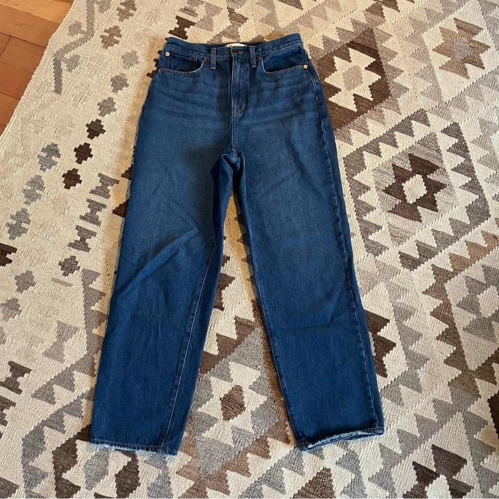 Madewell Baggy Straight Airy Jeans - Picture 1 of 9